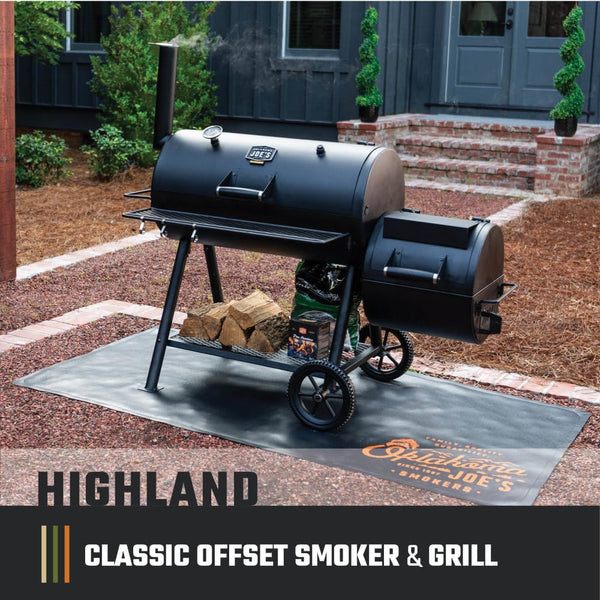 Heavy-Duty 900 Sq. In. Offset Charcoal Smoker