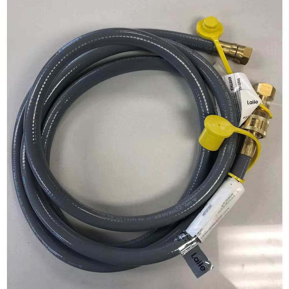 MANGK Propane to Natural Gas Conversion Kit with Regulator and 10Ft. Hose for Pizza Ovens, Grills and Outdoor Kitchens