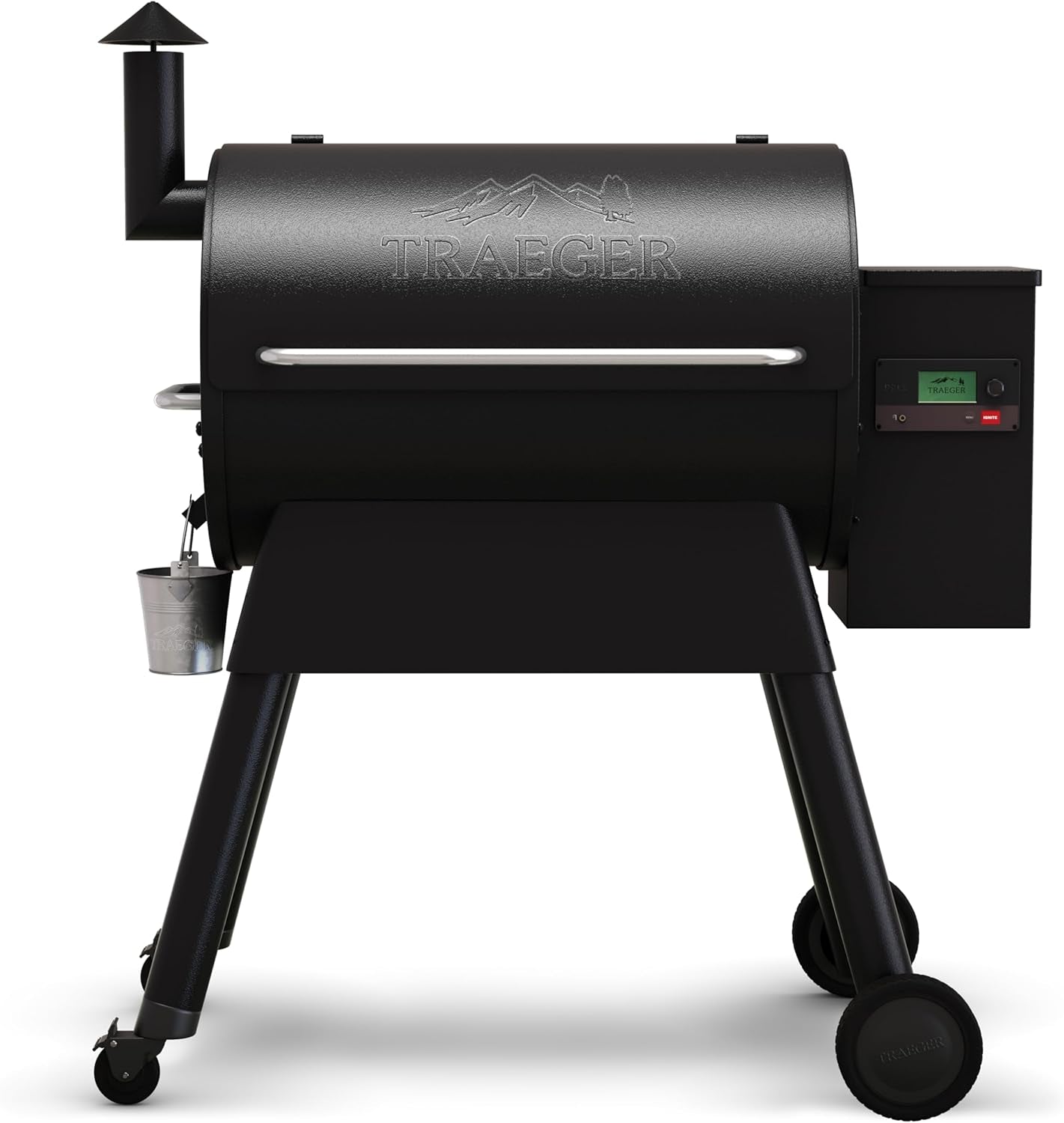 Traeger Grills Pro 780 Wood Pellet Smoker Grill, 6-In-1 BBQ Pellet Grill Combo, Wifi and App-Connected Electric Smoker, 780 Square Inches of Grilling Area, Temperature Control, Black Finish