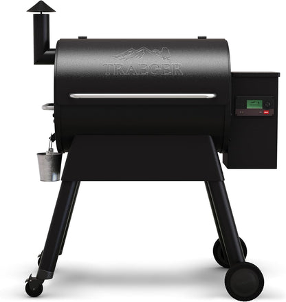 Traeger Grills Pro 780 Wood Pellet Smoker Grill, 6-In-1 BBQ Pellet Grill Combo, Wifi and App-Connected Electric Smoker, 780 Square Inches of Grilling Area, Temperature Control, Black Finish
