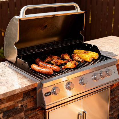 Hygrill Stainless Steel Grills Insulated Jacket for 40-Inch 5-Burner Gas Grills