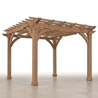 Yardistry Wood Pergola — Studio Shot