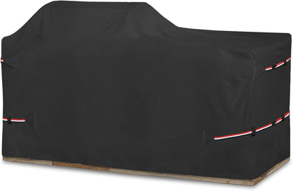86 Inch Island Grill Cover - 600D Heavy Duty Waterproof All Weather Protection Extra Large Grill Covers,Island with Left/Right Grill Head,Grill Cover for Outdoor Grill,Bbq Cover