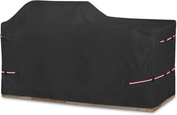 86 Inch Island Grill Cover - 600D Heavy Duty Waterproof All Weather Protection Extra Large Grill Covers,Island with Left/Right Grill Head,Grill Cover for Outdoor Grill,Bbq Cover